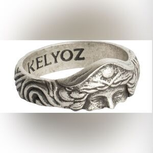 Kelyoz Cocktail Ring Jewelry accessory half head rare gold unisex Zeus forehead